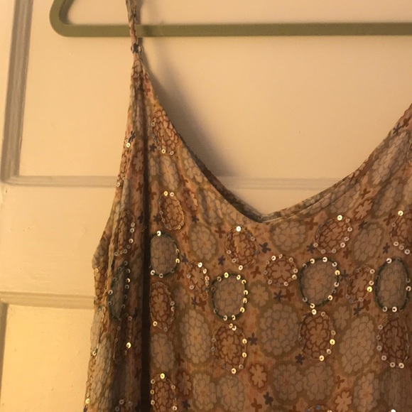 NWT Anthropologie Amalfi Sequin Dress - Picture 6 of 7